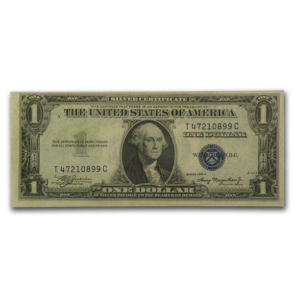 1935-A $1.00 Silver Certificate CU (Fr#1608)