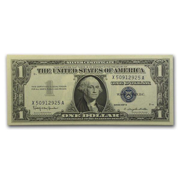 1957-B $1.00 Silver Certificate VG (Fr#1621)