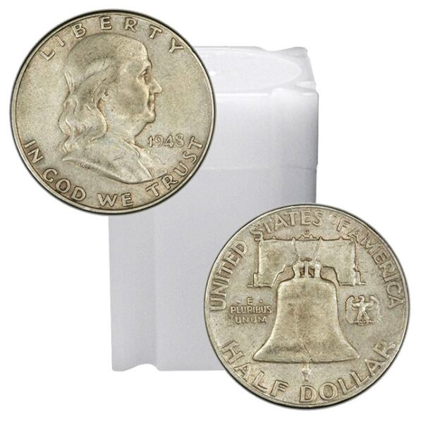 Buy & Sell 90% Silver Franklin Half Dollars $10 Face Value