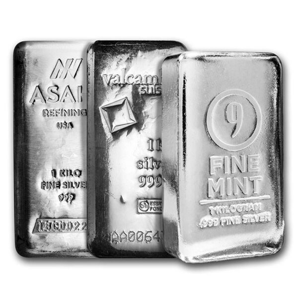 Buy & Sell Silver 1 kilo Silver Bar In Denver