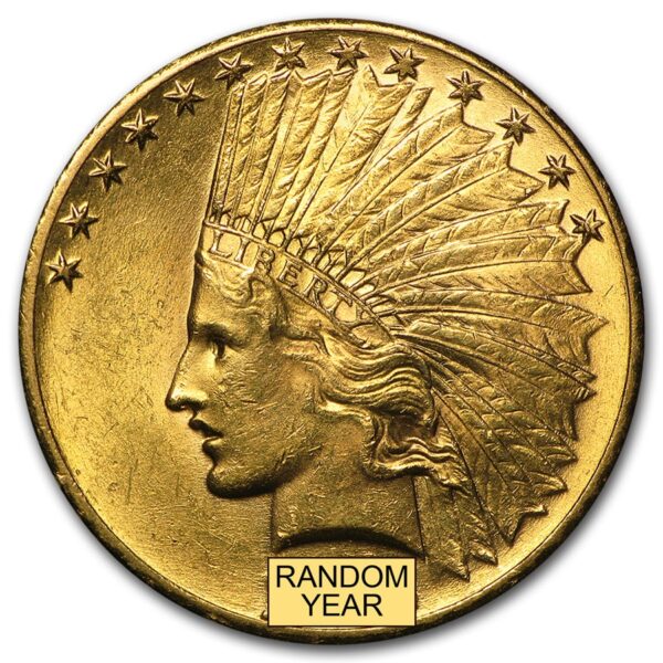 $10 Indian Head Gold Eagle Coin BU