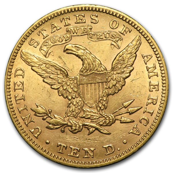 $10 Liberty Gold Eagle AU - Image 2