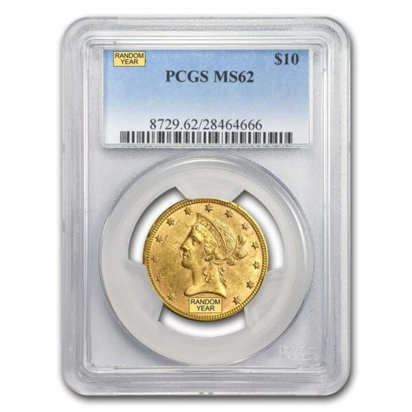 $10 Liberty Gold Eagle MS-62 PCGS