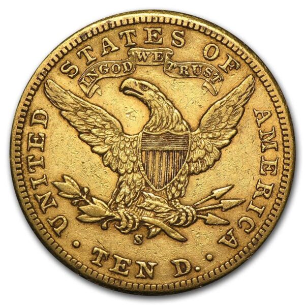 $10 Liberty Gold Eagle XF - Image 2