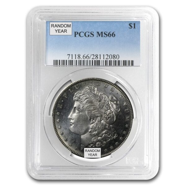 Morgan Silver Dollar MS 66 PCGS