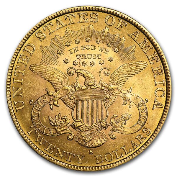 $20 Liberty Gold Double Eagle AU - Image 2