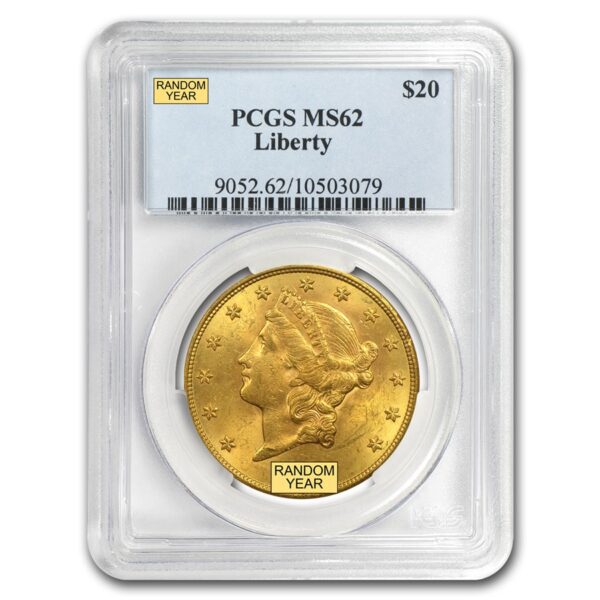 $20 Liberty Gold Double Eagle MS-62 PCGS