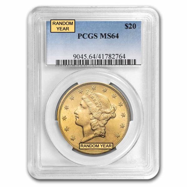 $20 Liberty Gold Double Eagle MS-64 PCGS