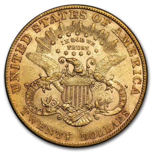 $20 Liberty Gold Double Eagle XF - Image 2