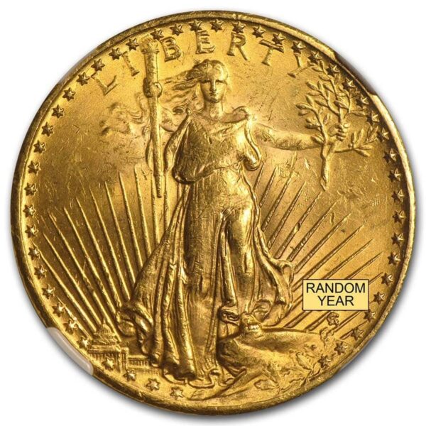 $20 Saint-Gaudens Gold Double Eagle MS-64 PCGS - Image 2