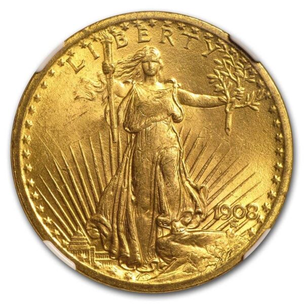 $20 Saint-Gaudens Gold Double Eagle MS-64 NGC - Image 2