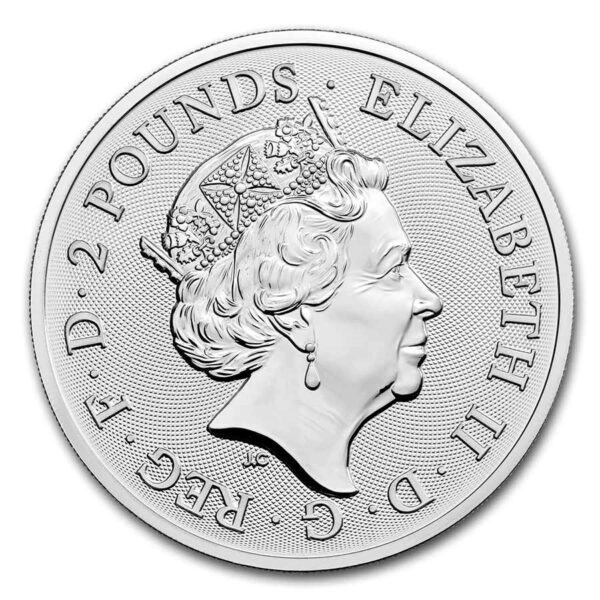 2021 Great Britain 1 oz Silver Myths and Legends: Robin Hood BU - Image 2