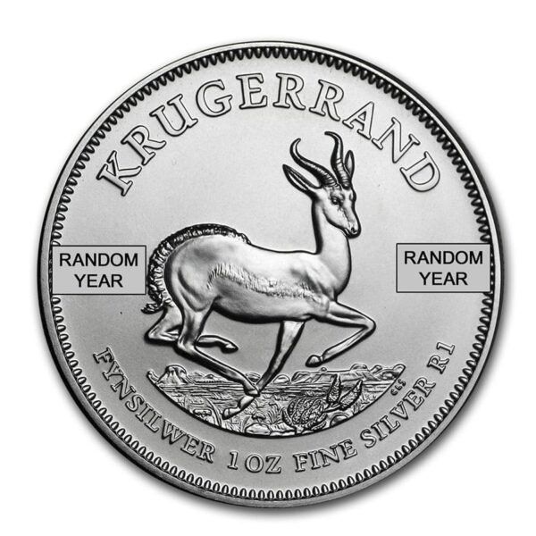Tube of 25 BU Coins- Buy & Sell One Ounce Silver South Africa Krugerrand